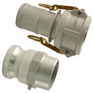 Snaplock Aluminium Cam Lever Couplings