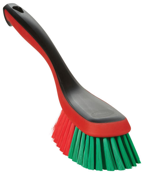 Vikan Hand Brush with Rubber Edge