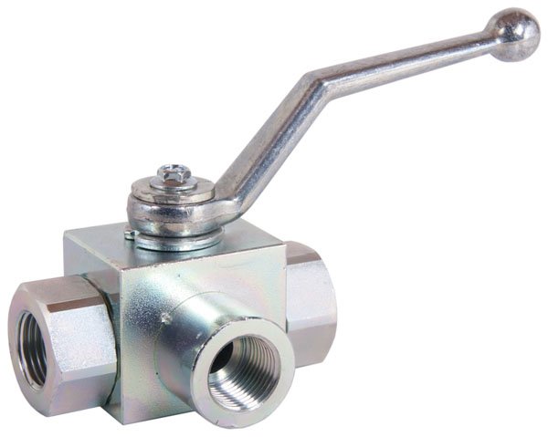 3 Way Ball Valve - L Port 400-1214