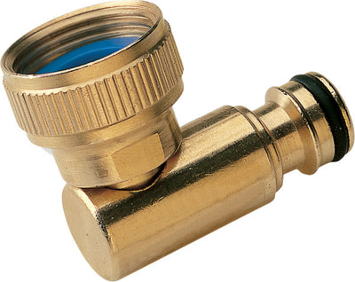90° Swivel Garden Hose QR Adaptor