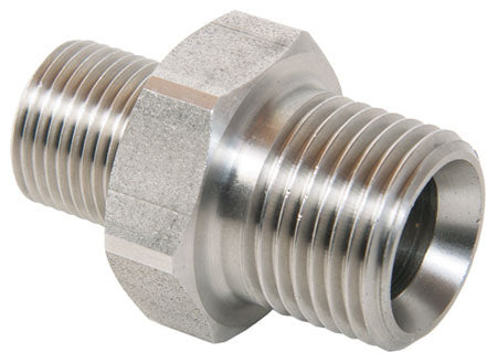 Stainless Steel BSP Nipple - 600 Bar