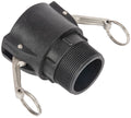 Snaplock Type B Cam Lever Coupler - Polypropylene