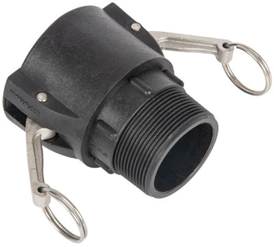 Snaplock Type B Cam Lever Coupler - Polypropylene