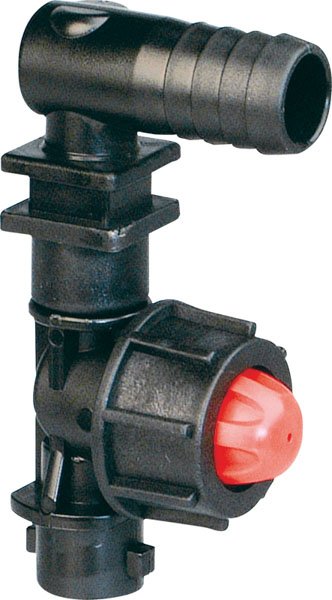 Dry Boom Nozzle Holder with Valve