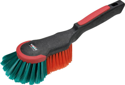 Vikan Hand Brush with Rubber Edge