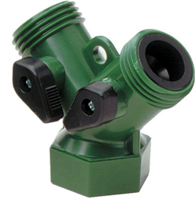 Dual Garden Hose Shut-Off Tap