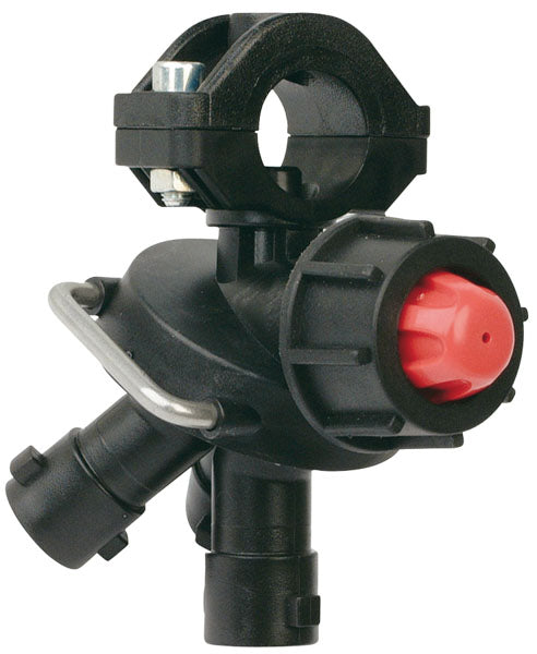 Wet Boom Triple Nozzle Holder with Valve