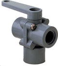 3 Way Ball Valve - L Port 350-8F8F8F-B-PP
