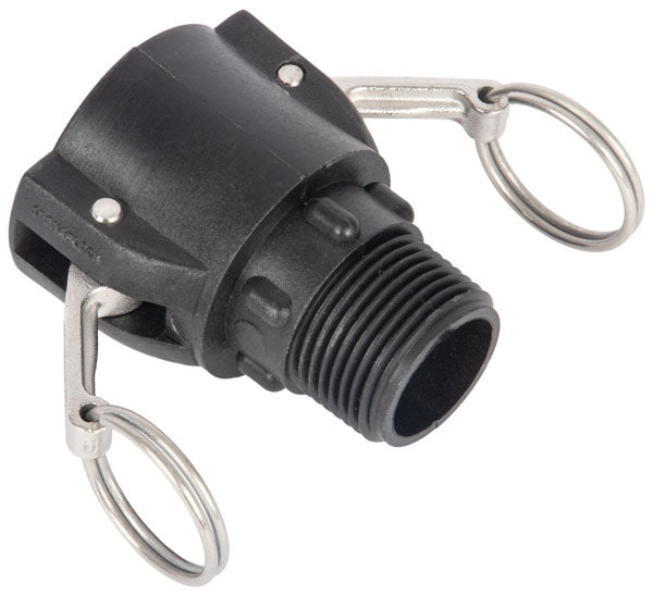 Snaplock Type B Cam Lever Coupler - Polypropylene