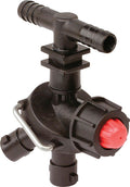 Dry Boom Triple Nozzle Holder with Valve 8240005