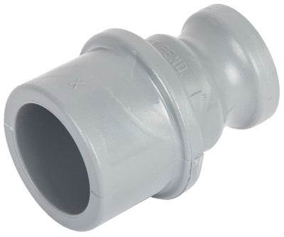 Socket Solvent Weld Cam Lever Adaptor - PVC