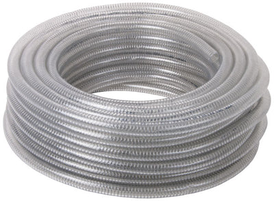 3/4" Wire Reinforced PVC Hose - sold per metre