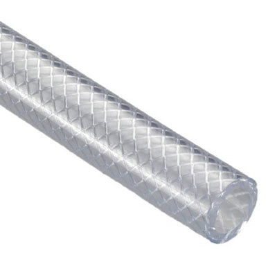 1" Clear Reinforced PVC Hose - sold per metre