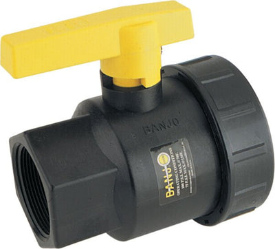 Banjo Single Union Ball Valve 9901-UV075FP