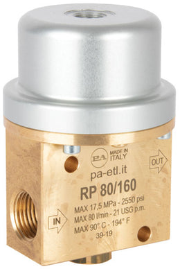 RP80/160 Pneumatic On-Off Valve