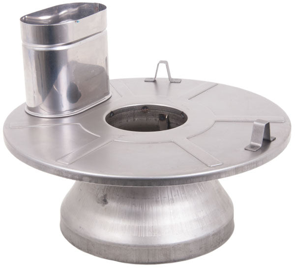 Burner Cover with Chimney