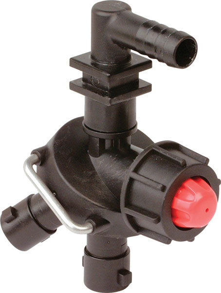Triple Quick Fit Nozzle Holders with Valve