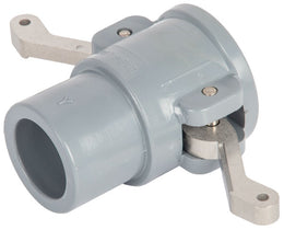 Socket Solvent Weld Cam Lever Coupling - PVC