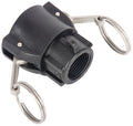 Snaplock Type D Cam Lever Coupler - Polypropylene