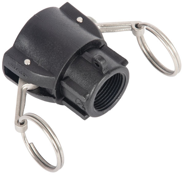 Snaplock Type D Cam Lever Coupler - Polypropylene