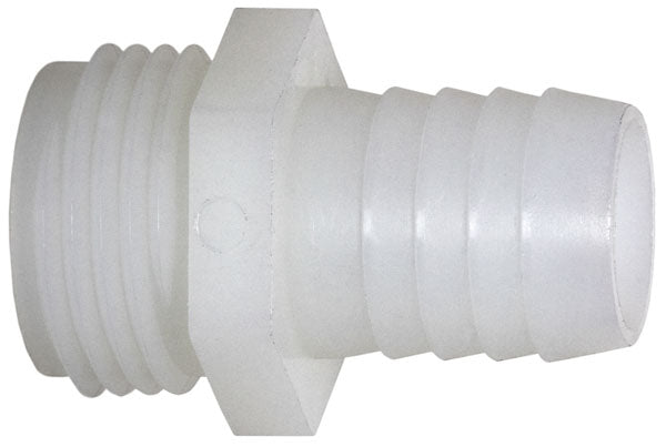 Hose Barb x Garden Hose Male Thread