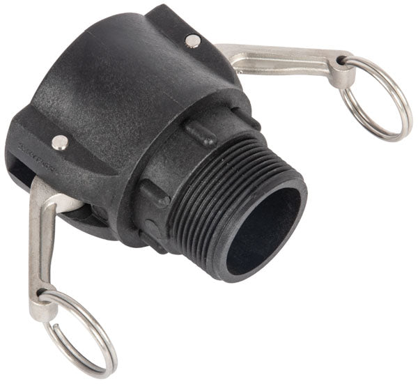 Snaplock Type B Cam Lever Coupler - Polypropylene