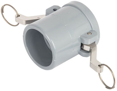Socket Solvent Weld Cam Lever Coupling - PVC