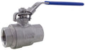 2 Piece Ball Valve - AISI 316 FBV04