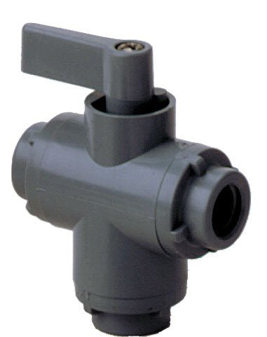 3 Way Ball Valve - L Port 326-2F2F2F-B-PV