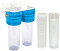 10" FP3 Filter Kit - 80µ Net + Salts