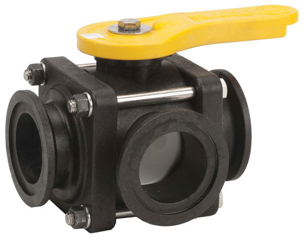 Banjo 3 Way Ball Valve - T Port