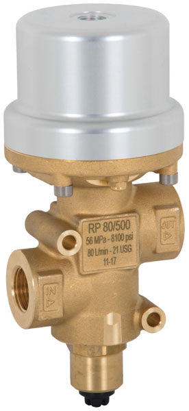 RP80/500 Pneumatic On-Off Valve