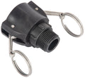 Snaplock Type B Cam Lever Coupler - Polypropylene