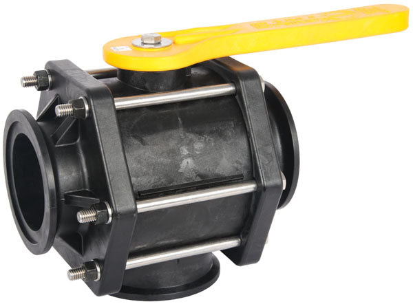 Banjo 3 Way Ball Valve - L Port