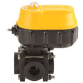 12V ELEC 3WAY VALVE 1"1/2F THREAD/FLANGE