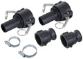 1"1/2 Polypropylene Cam Lever Kit