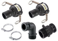 2" Polypropylene Cam Lever Connection Kit 209-1301P