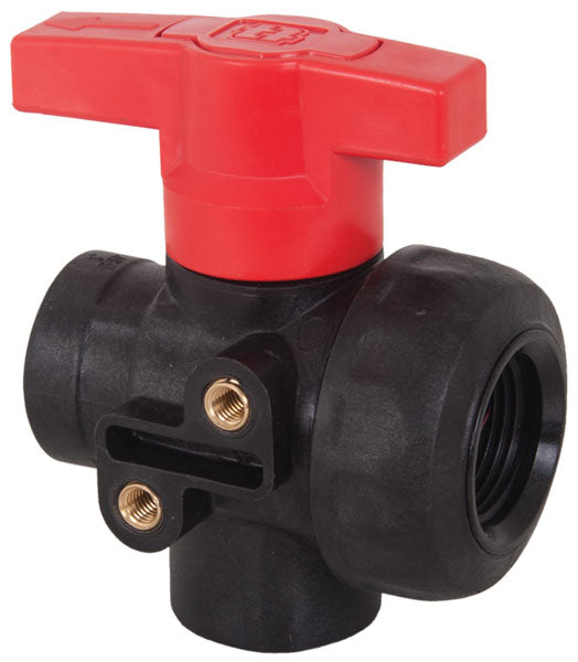 3 Way Ball Valve - T Port