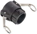 Snaplock Type D Cam Lever Coupler - Polypropylene