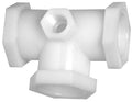 Tee with Gauge Port