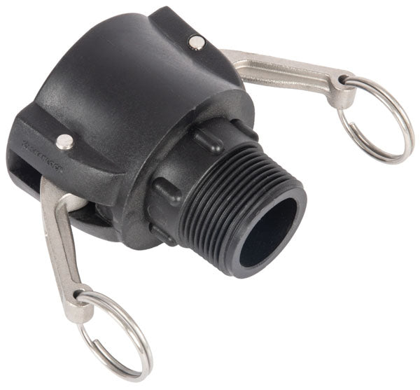 Snaplock Type B Cam Lever Coupler - Polypropylene