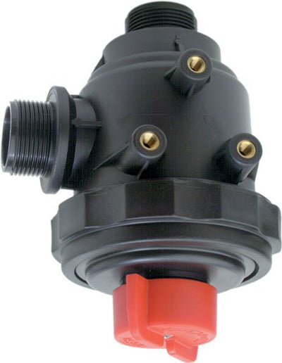 Suction Filter with Shut-Off Valve - Short Thread
