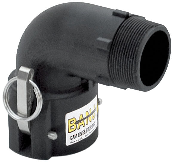 Cam Lever Coupler x 90° Male Thread
