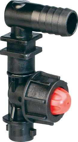 Dry Boom Nozzle Holder with Valve