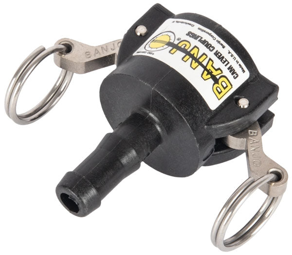 Cam Lever Coupler x Hose Barb
