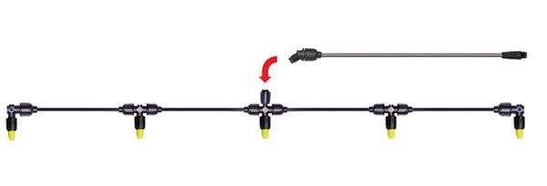 5 Nozzle Spray Boom