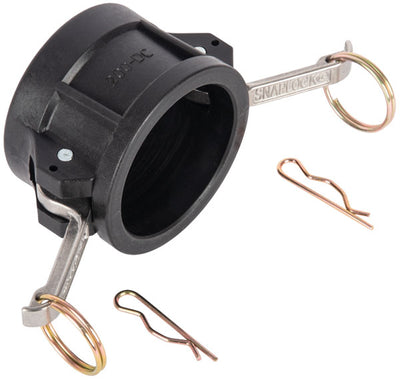 Snaplock Type DC Cam Lever Cap - Polypropylene