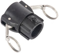 Snaplock Type D Cam Lever Coupler - Polypropylene