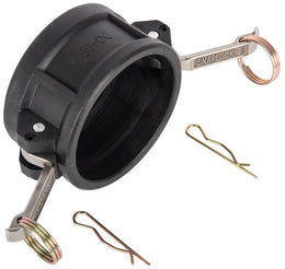 Snaplock Type DC Cam Lever Cap - Polypropylene