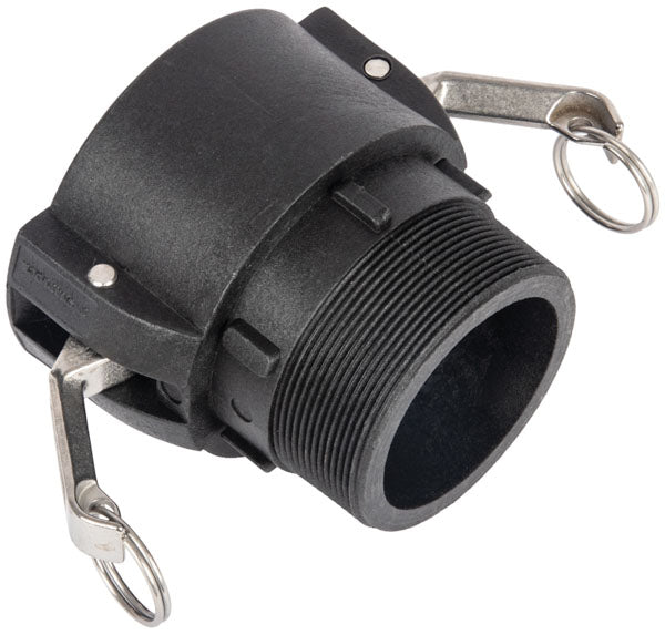 Snaplock Type B Cam Lever Coupler - Polypropylene